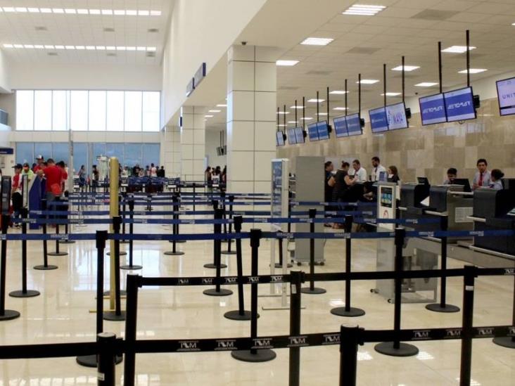 Lluvias ocasionan demoras en Aeropuerto de Veracruz